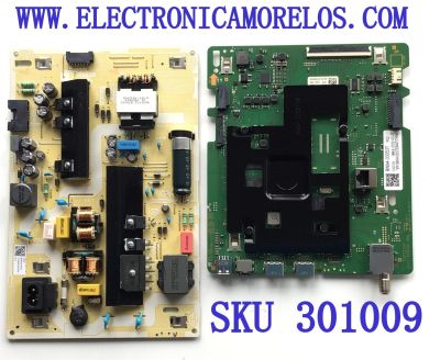 KIT DE TARJETAS PARA TV SAMSUNG / MAIN BN94-00053T / BN41-02852E-000 / BN97-17445G / BN9400053T / FUENTE BN4401054C / L55S6_TSM / BN44-01054C / PANEL CY-BT058HGCV1H / DISPLAY PT580GT03-1 / MODELO UN58TU7000FXZA XA07